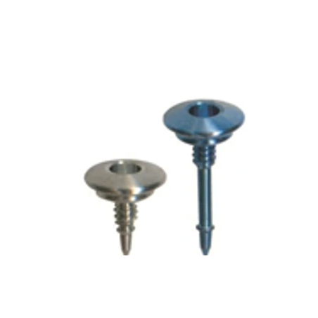 Tachuelas de Fijación 5 mm Titanio (5 pzas) — Para Membranas y Mallas en Regeneración Ósea Guiada