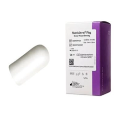 MatrixDerm® PLUG — Tapón y Apósito Biológico de Colágeno Reabsorbible