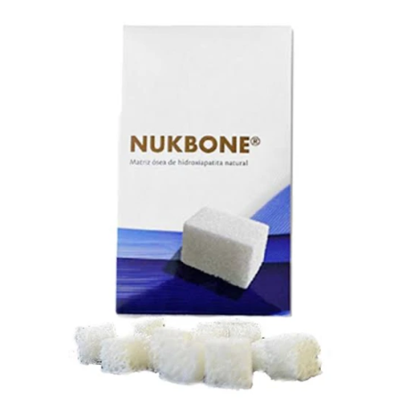 Bloque de Matriz Ósea Nuk Bone® — Xenoinjerto Óseo Bovino Anorgánico Estéril y Apirógeno para Regeneración Ósea