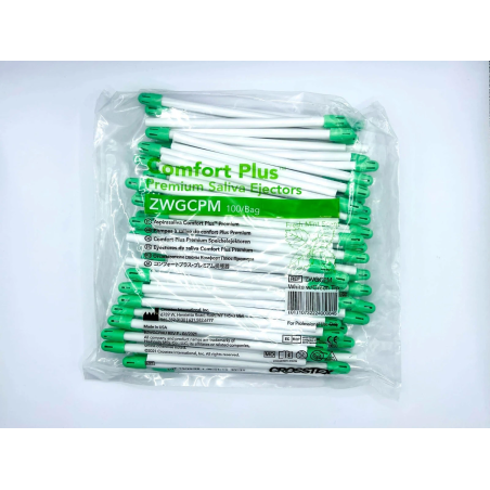 Eyectores de Saliva Crosstex® Comfort Plus® con Aroma — Bolsa con 100 Piezas