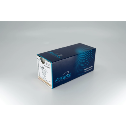 Atramat® Chromic Gut Absorbable Suture 4-0 with 19 mm Premium Needle (PE1914) — Box of 12