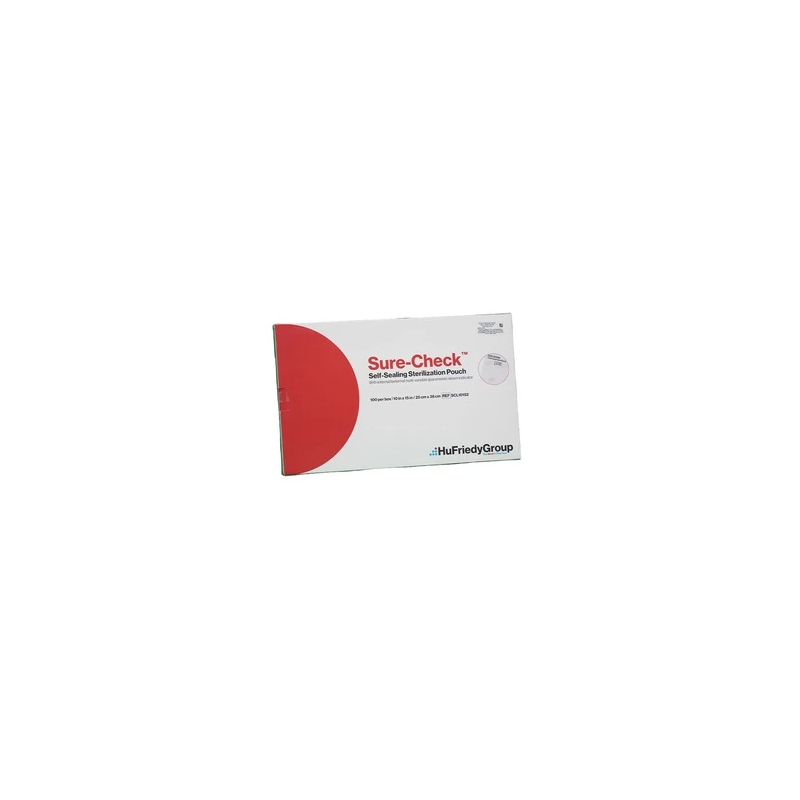 Sure-Check® Self-Sealing Sterilization Pouches (2.75" x 9") with Multi-Parameter Indicators — Box of 200