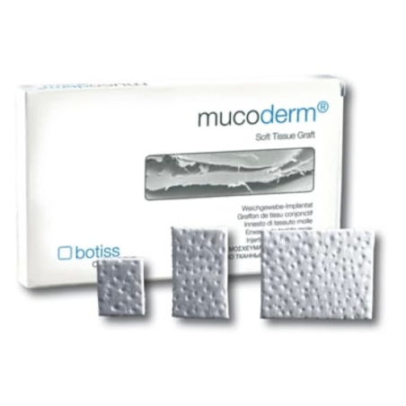 Mucoderm® 20x30 mm — Matriz de Colágeno Porcina Tridimensional para Regeneración de Tejido Blando y Recubrimiento Radicular