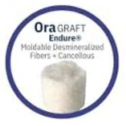 OraGraft® Endure Fibras + Partículas 1 cc — Aloinjerto Humano 100% Dual (250 a 1000 µm)